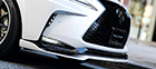 LEXUS NX 200t/300h F SPORT FRONT UNDER SPOILER（F SPORT バンパー専用）