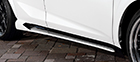 LEXUS NX 200t/300h F SPORT SIDE UNDER SPOILER 4P