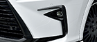 LEXUS RX F SPORT 200t/450h/350 AGL/GYL 2#W FOG GARNISH 2P