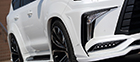 LEXUS LX 570 BUMPER GARNISH 2P & OVER FENDER KIT 6P