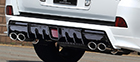 LEXUS LX 570 Z's SPORTS LINEマフラー(デュアル 4本出し)