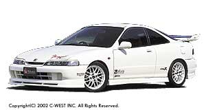 C-WEST-シーウエスト専用 インテグラDC2／DB8用エアロ激安、格安  