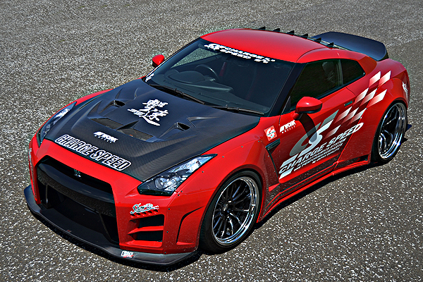 エアロパーツのCHARGESPEED-チャージスピードWIDE BODY KIT GT-R R35