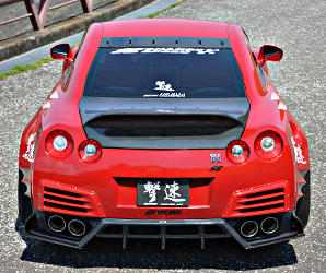 エアロパーツのCHARGESPEED-チャージスピードWIDE BODY KIT GT-R R35 2007-2016用エアロ激安、格安、最安 ...