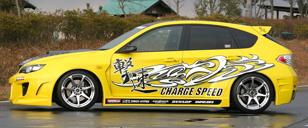 チャージスピード インプレッサ WRX GRB GRF ボンネット タイプ2 FRP 未塗装 CHARGE SPEED BottomLine ボトムライン