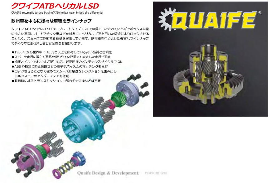 ＣＵＳＣＯ-クスコ-ＱＵＡＩＦＥ（クワイフ）ＡＴＢヘリカルＬＳＤ激安