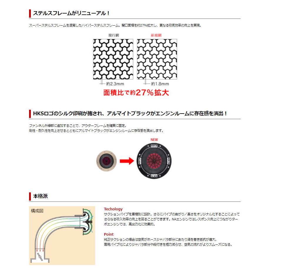 ＨＫＳ クリーナー レーシングサクション 各種,激安,格安,通信販売