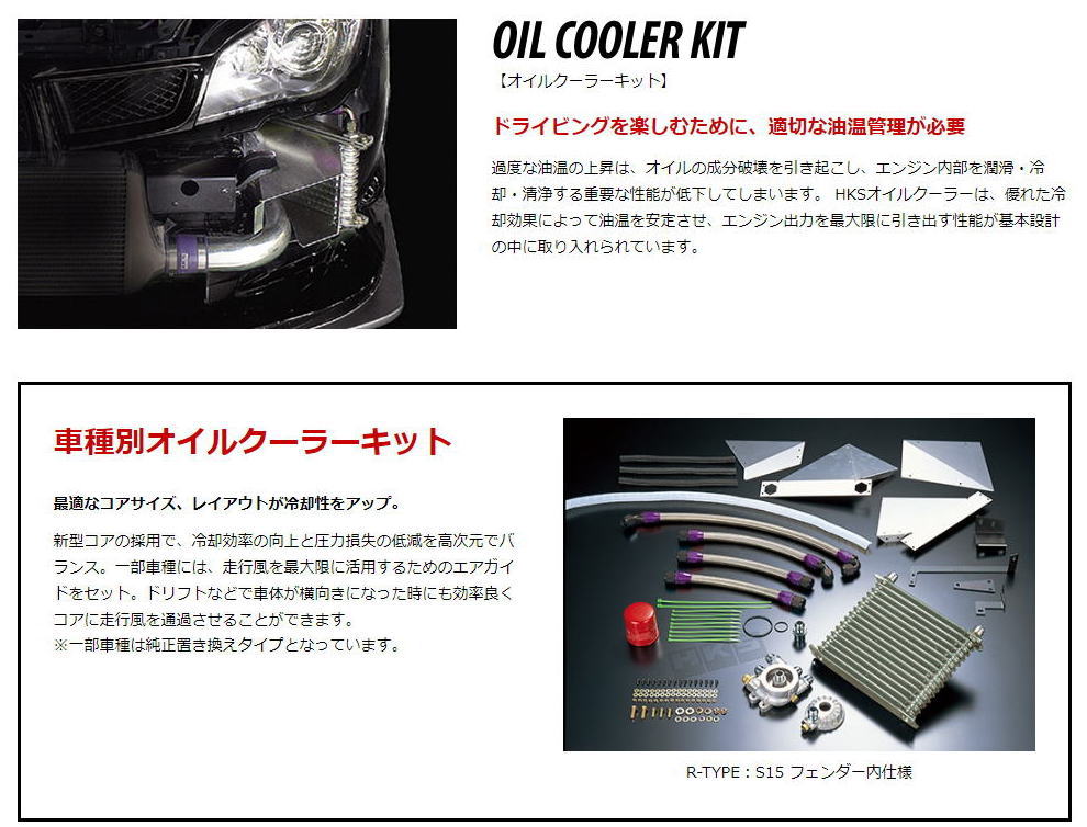 HKS OIL COOLER スカイラインGT-R S BNR32 15004-AN003 NISSAN type オイルクーラーキット KIT 12 89  08-94 RB26DETT ニッサン