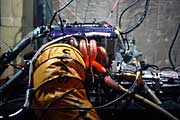 RUNNING ON THE ENGINE BENCH