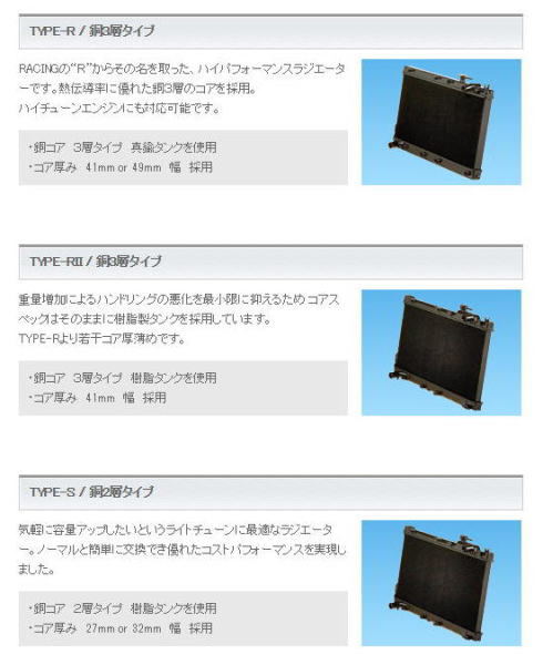 桜の花びら(厚みあり) KOYO コーヨー レーシングラジエター タイプR 日産 フェアレディZ CZ32/GCZ32 1989/07-2000/08  MT 品番：KA020243