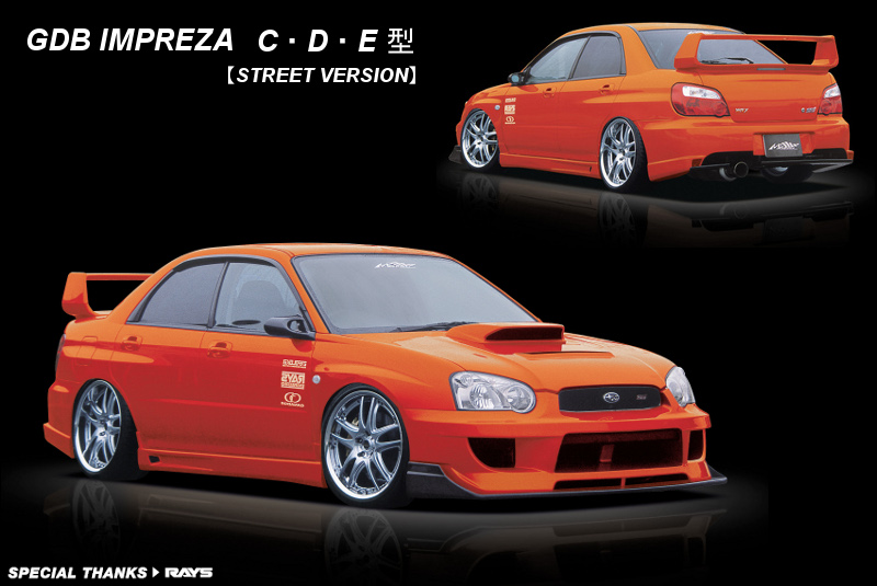 GDB IMPREZA CEDEE^ySTREET VERSIONz