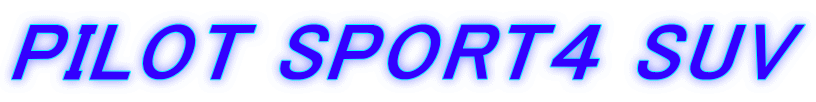 PILOT SPORT$B#4(B SUV