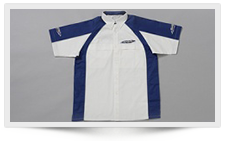 PIT SHIRT (Short Sleeve) COLOR:BLUE&WHITE