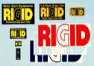 RIGID/Sticker　リジット　ステッカー　ワッペン